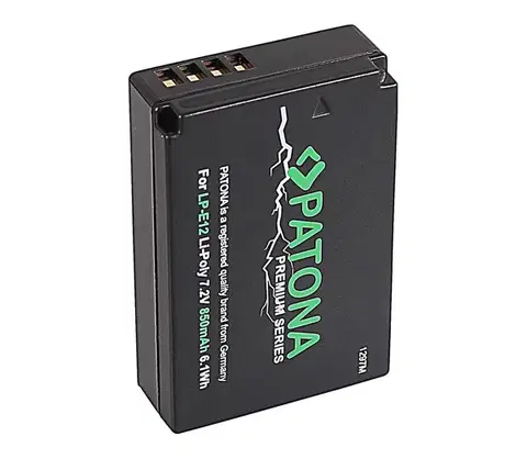 Predlžovacie káble PATONA - Batéria Canon LP-E12 850mAh Li-Ion PREMIUM PT1297
