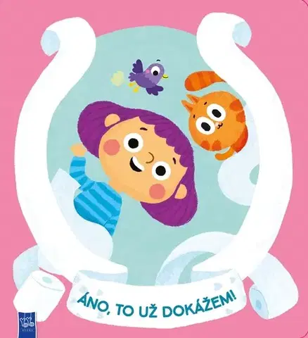 Leporelá, krabičky, puzzle knihy Učíme sa chodiť na záchod, áno to už dokážem!