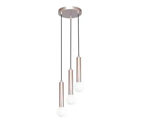 Svietidlá  PND-33574-3-CF - Luster na lane FILANO 3xG9/5W/230V ružové zlato PND-33574-3-CF