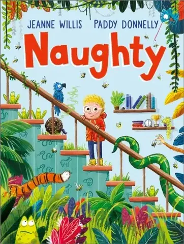 Leporelá, krabičky, puzzle knihy Naughty - Jeanne Willis