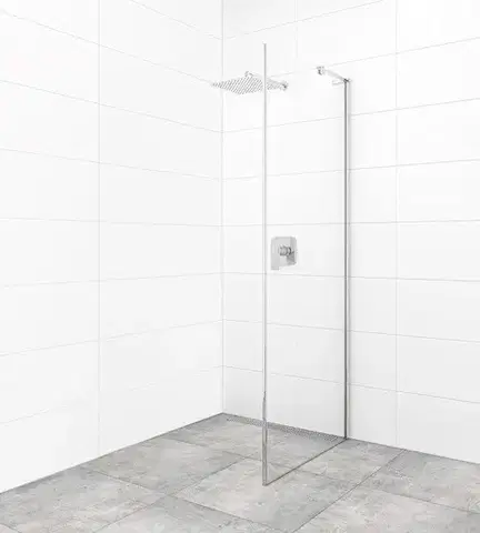 Sprchovacie kúty Bočná zástena k sprchovým dverám 100 cm SAT TGD NEW SATTGDNSTENA100CRT SATTGDNSTENA100CRT
