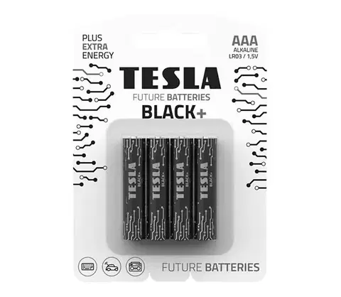 Batérie primárne TESLA BLACK+ AAA 4ks 14030420