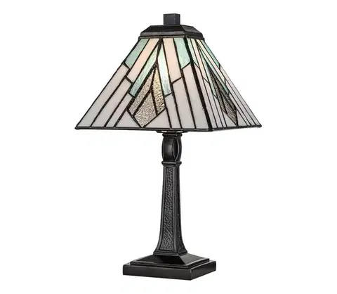 Lampy Elstead TF-ALDERLEY-TL-M - Stolná lampa Tiffany ALDERLEY 1xE14/40W/230V 35 cm TF-ALDERLEY-TL-M