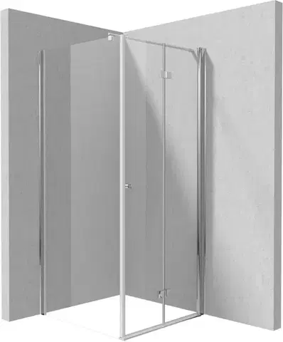 Sprchovacie kúty DEANTE - Sprchovací kút Kerria Plus chróm, štvorcová, 90x90 cm KKN0X09S09