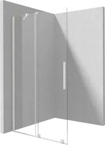 Sprchovacie kúty DEANTE - Prizma krátka ku kolmej stene/dlhá k paralelnej stene sprchová stena, walk-in, 80 cm - posuvná; KTJ_A38R