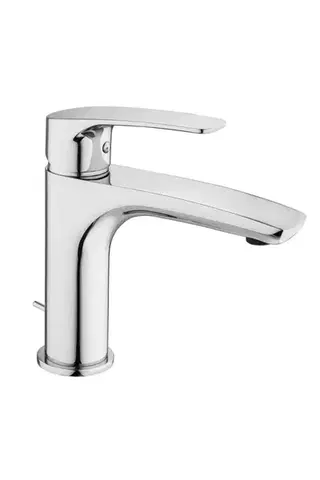 Kúpeľňové batérie Umyvadlová baterie SAT Project s výpustí chrom SATBSPRO275 SATBSPRO275