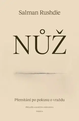 Biografie - ostatné Nůž - Salman Rushdie