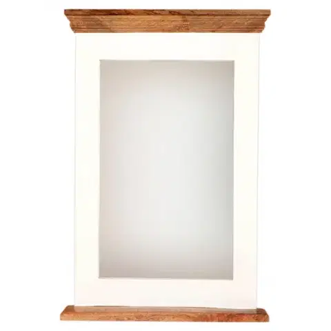 Zrkadlá Zrkadlo Agni 60x90 indický masív mango