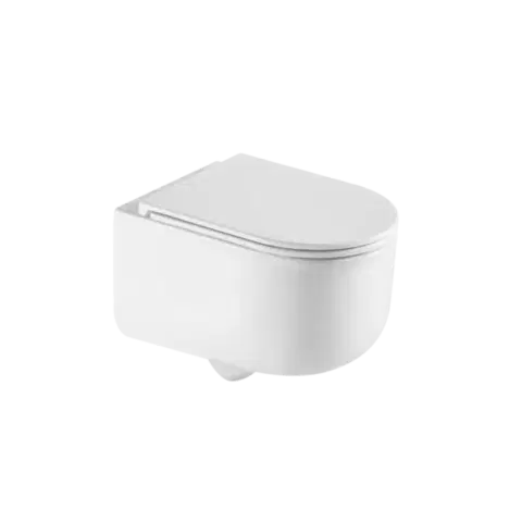 Záchody INVENA - WC misa závesná, Korfu guľatá, s doskou soft-close CE-95-001-L