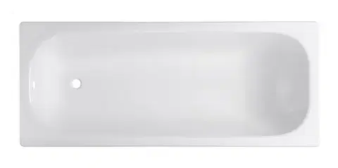 Vane Obdĺžniková vaňa SAT Vivien 170x75 cm smaltovaná oceľ ľavá aj pravá SATVIVI17075SIP SATVIVI17075SIP