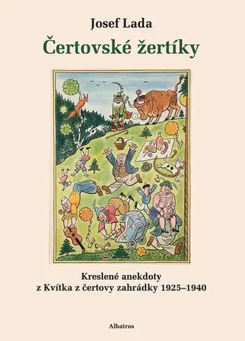 Humor a satira Čertovské žertíky - Lada Josef,Tomáš Prokůpek,Lada Josef
