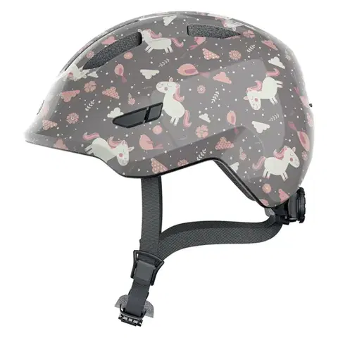 Helmy a prilby na in-line Abus Smiley 3.0 Grey Horse - M (50-55)