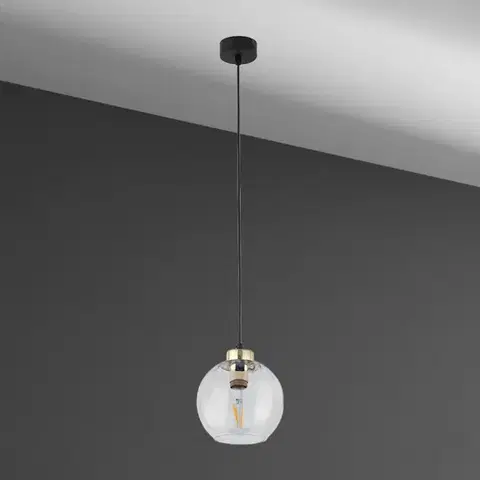 Lampy do obývačky Luster DEVI 4646 TRANSPARENT LW1