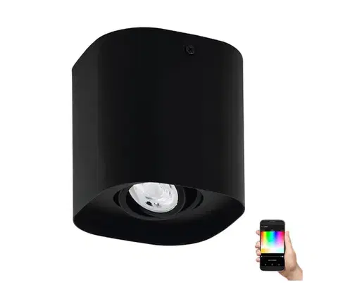 Svietidlá Eglo 99673 - LED RGBW Stmievateľné bodové svietidlo  CAMINALES-Z 1xGU10/5W/230V 99673