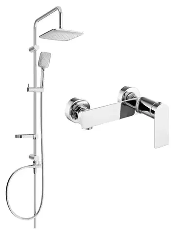 Kúpeľňové batérie MEXEN/S - Alexa SET sprchová batéria s príslušenstvom Alexa, chróm 71240262-00