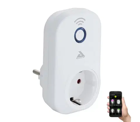 LED osvetlenie Eglo 97476 - Inteligentná zásuvka Connect plug 2300W SCHUKO 97476