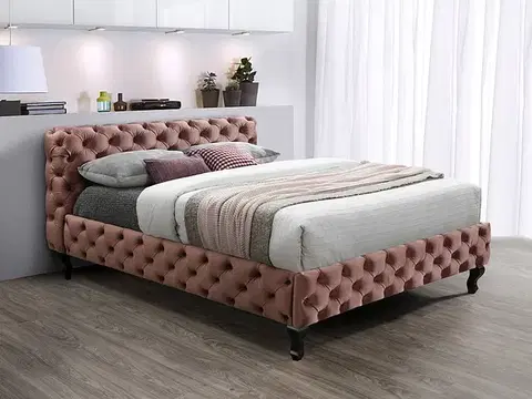 Postele Posteľ HERRERA VELVET 160 Signal