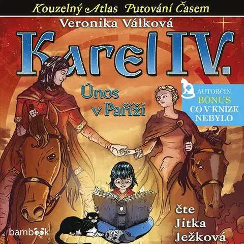 Pre deti a mládež Bambook Karel IV. - Únos v Paříži