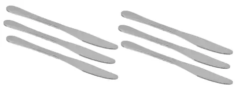 Príbory MAKRO - Nôž 6ks, 23cm