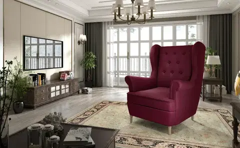 Klasické kreslá a kreslá ušiak ArtElta Kreslo AROS Farba: Aros: MatVelvet 68