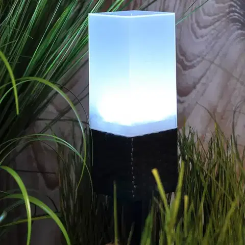 Solárne dekoračné lampy Solárna lampa  4 LED 42 cm 3050S ratan