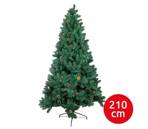 Vianočné dekorácie Eurolamp Vianočný stromček CEDAR 210 cm jedľa 600-30657