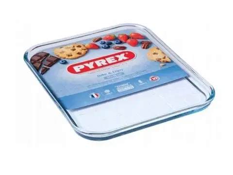 Pekáče a zapekacie misy PYREX Forma / podnos / na pečenie, viacúčelová, 32x26x2cm, sklo číre PYREX