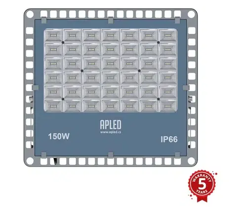 Záhradné lampy APLED - LED Vonkajší reflektor PRO LED/150W/230V IP66 15000lm 6000K 190-0153
