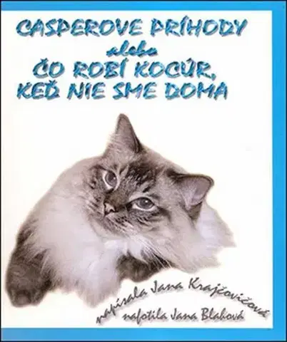 Pre deti a mládež - ostatné Casperove príhody alebo Čo robí kocúr, keď nie sme doma - Jana Krajčovičová