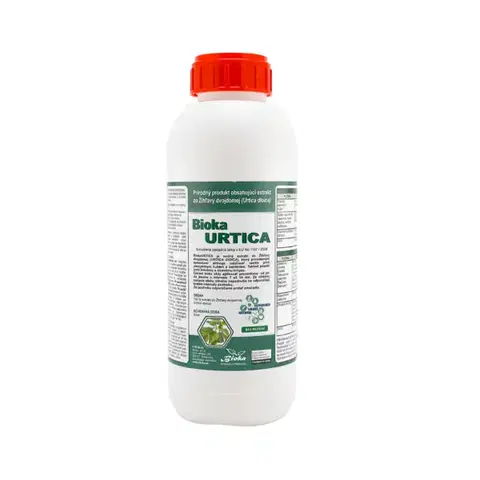 Pestovanie rastlín Bioka Urtica - Prírodný extrakt zo žihľavy dvojdomej Objem: 0,5 l