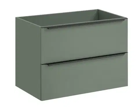 Skrinky do kúpeľne ArtCom Skrinka pod umývadlo SOMBRA GREEN 82-80-46-2S | 80 cm