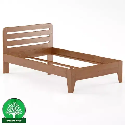 Drevené postele Posteľ buková LK189–120x200 cherry