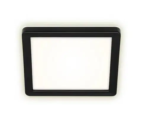 Svietidlá Briloner 3010-015 - LED Stropné svietidlo LED/8W/230V 19x19 cm čierna IP44 3010-015