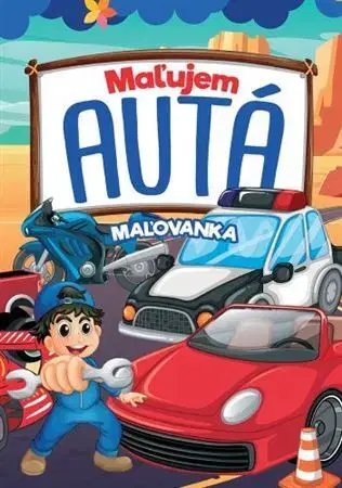 Nalepovačky, vystrihovačky, skladačky Maľujem autá
