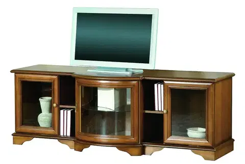 TV stolíky TARANKO Zefir Z-RTV/V rustikálny tv stolík toffi