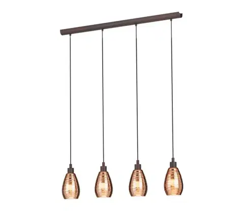 Svietidlá Eglo 39507 - Luster na lanku SIRACUSA 4xE27/60W/230V 39507