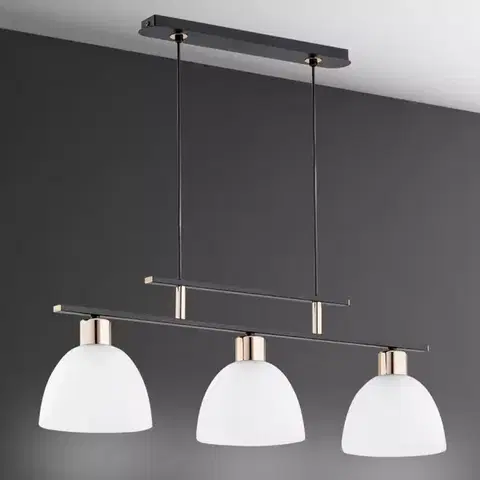 Lampy do obývačky Lampa Sonata black 63005 LW3