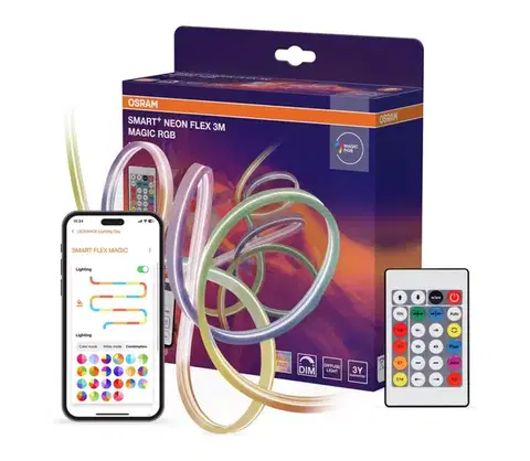 LED osvetlenie Osram - LED RGB stmievateľný vonkajší pásik SMART+ MAGIC 3m LED/15W/230V Wi-Fi + DO 4099854475252
