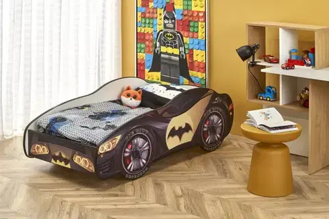 Detské izby Detská posteľ BATCAR Halmar