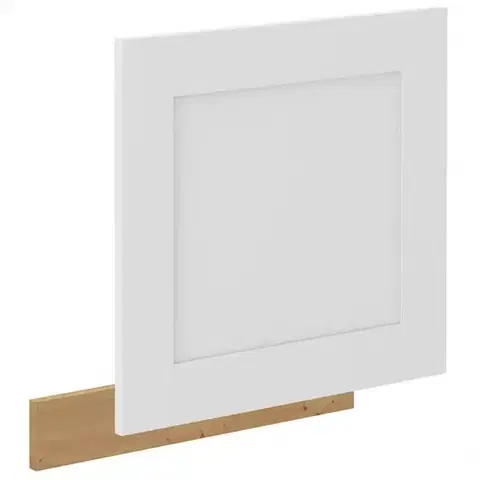 Dvierka a čelá zásuviek pre kuchynske skrinky Dvierka na umývačku LUNA biely mat/artisan  Dvierka zm 570x596