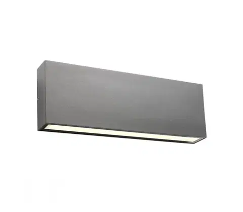 Svietidlá Redo 90388 - LED Vonkajšie nástenné svietidlo KAMAL LED/15W/230V 3000K IP54 šedá 90388