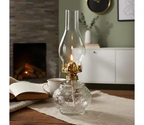 Lampy BRILAGI - Číra petrolejová lampa MERLIN 8590828169178