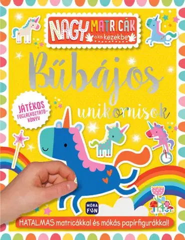 Pre deti a mládež - ostatné Bűbájos unikornisok - Nagy matricák a kis kezekbe - neuvedený,Dawn Machell