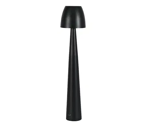 Lampy  LED Stm. nabíjacia dotyková stolná lampa LED/3W/5V 3000-6000K čierna 23683