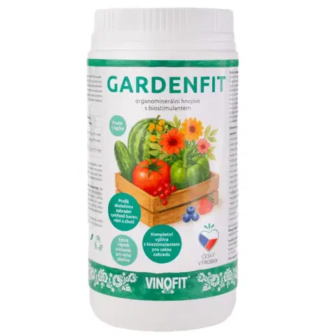 Pestovanie rastlín Vinofit GARDENFIT® 1 kg – univerzálne hnojivo pre celú záhradu