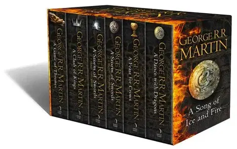 Cudzojazyčná literatúra Song of Ice and Fire box set 6 volumes - George R. R. Martin
