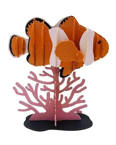 3D puzzle 3D Creative Farebné 3D puzzle Ryba