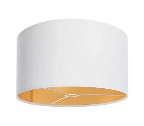Predlžovacie káble  Tienidlo univerzálne STANDART E27 pr. 45 cm biela/zlatá D-010-062-45/25-SH
