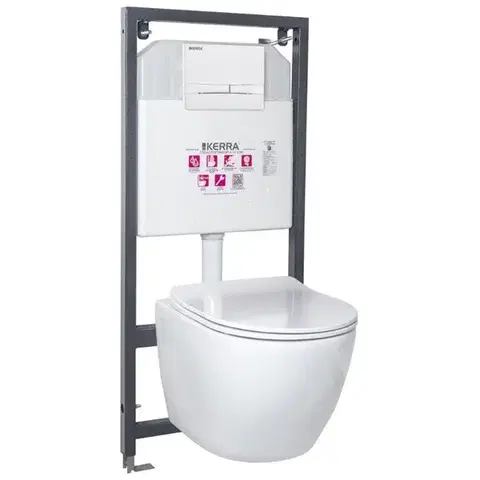 Záchody KERRA - Inštalačný set WC Delos/Adriatic WH 5907548116512