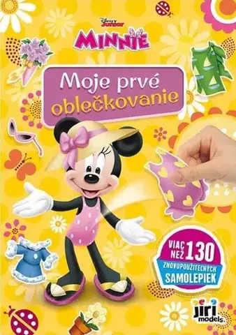 Nalepovačky, vystrihovačky, skladačky Moje 1. oblečkovanie: Minnie